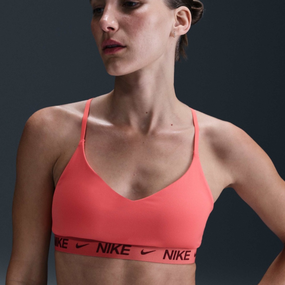 (#90)NIKE Indy Light-Support Padded Adjustable Sports Bra - Picture 1 of 5